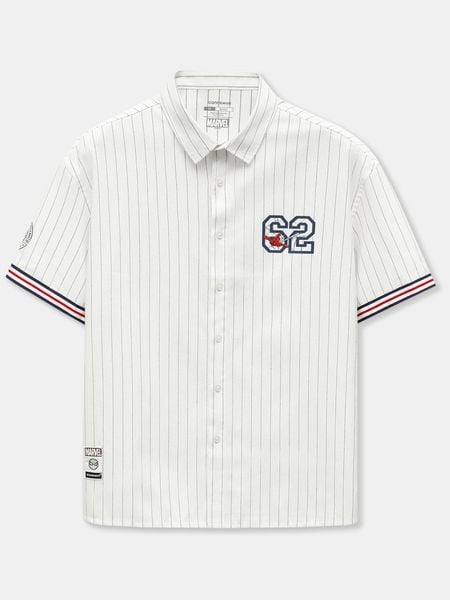 Áo Sơ Mi Nam Marvel Spider-Man Academic Chic S-62 Form Relaxed