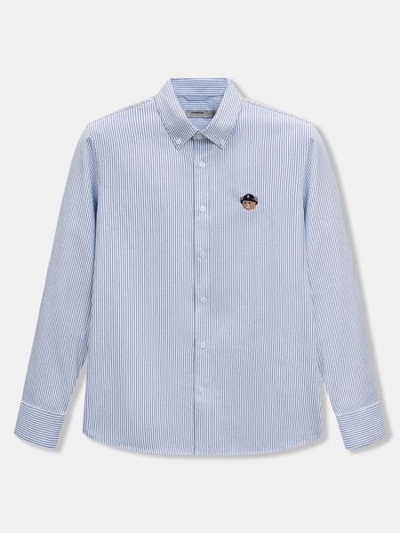 Áo Sơ Mi Nam Tay Dài Rogne Bear Form Slim