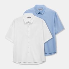 Áo Sơ Mi Nam Tay Ngắn AM Daylight Form Relaxed
