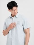 Áo Sơ Mi Nam Tay Ngắn Campus League Form Boxy