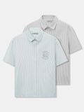 Áo Sơ Mi Nam Tay Ngắn Campus League Form Boxy