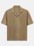 Áo Sơ Mi Nam Tay Ngắn Cuban Riviera Knit Form Relaxed