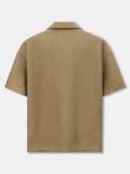 Áo Sơ Mi Nam Tay Ngắn Cuban Riviera Knit Form Relaxed