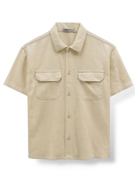 Áo Sơ Mi Nam Tay Ngắn Double Pocket Form Relax