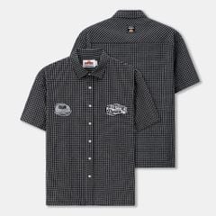 Áo Sơ Mi Nam Tay Ngắn Garfield Preppy Paws Check Form Relaxed