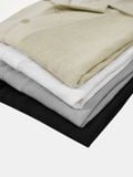 Áo Sơ Mi Nam Tay Ngắn Linen Cuban Sandrift Form Relaxed