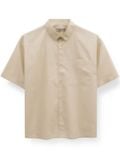 Áo Sơ Mi Nam Tay Ngắn Sleek Split Shirt Form Super Boxy