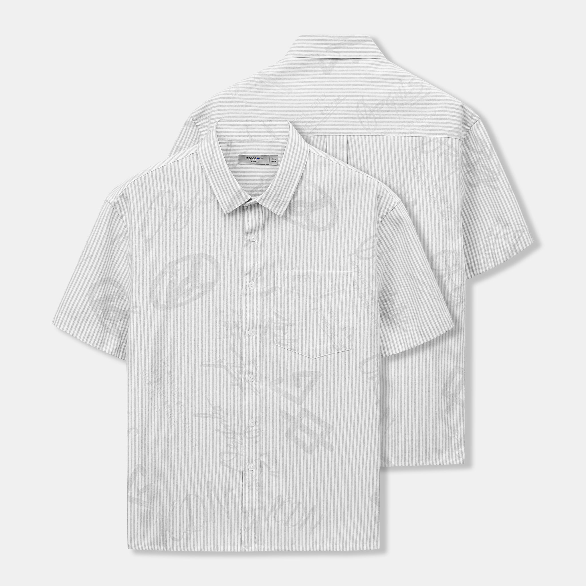 Áo Sơ Mi Nam Tay Ngắn Soft Mark Form Boxy