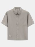 Áo Sơ Mi Nam Tay Ngắn Soft Shield Form Boxy