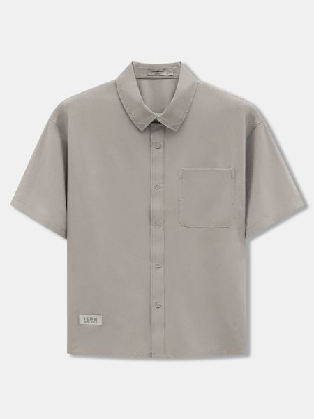 Áo Sơ Mi Nam Tay Ngắn Soft Shield Form Boxy