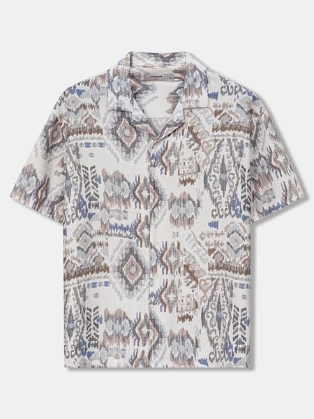 Áo Sơ Mi Nam Tay Ngắn Summer Tribal Form Relaxed
