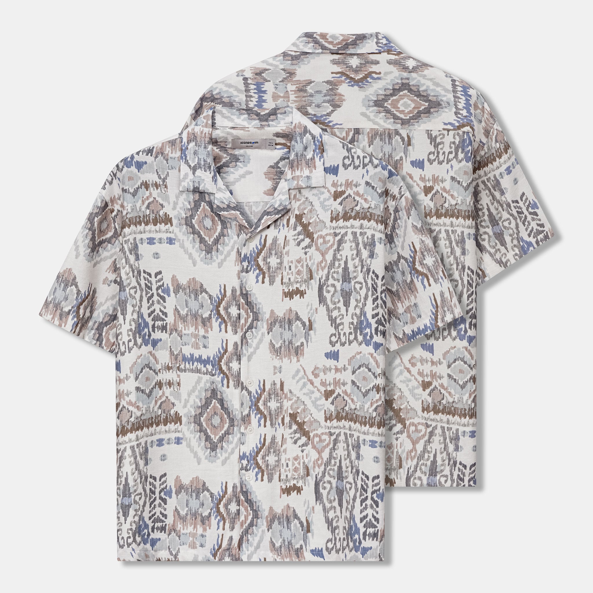 Áo Sơ Mi Nam Tay Ngắn Summer Tribal Form Relaxed
