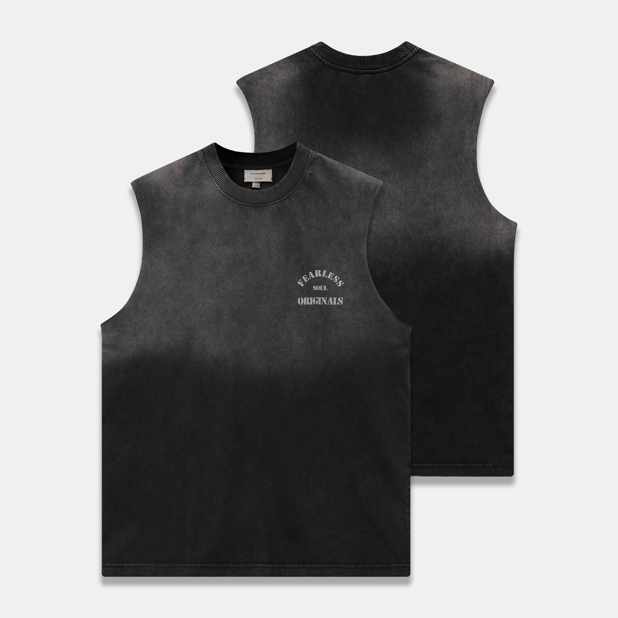 Áo Tanktop Nam Steel Fade Form Regular