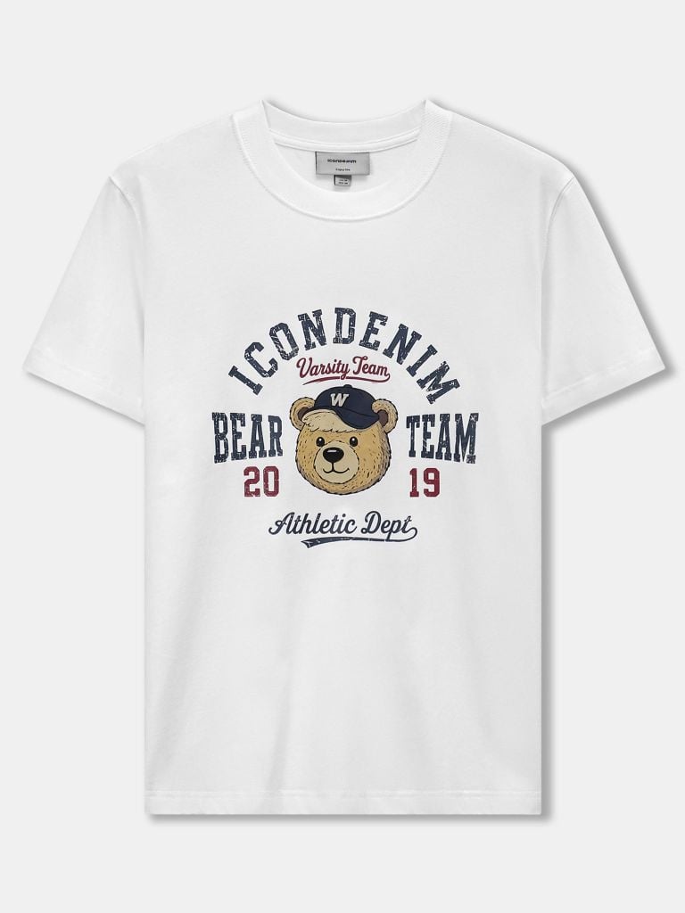 Áo Thun Nam Bear Team Form Regular