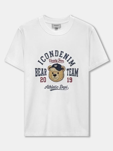 Áo Thun Nam Bear Team Form Regular