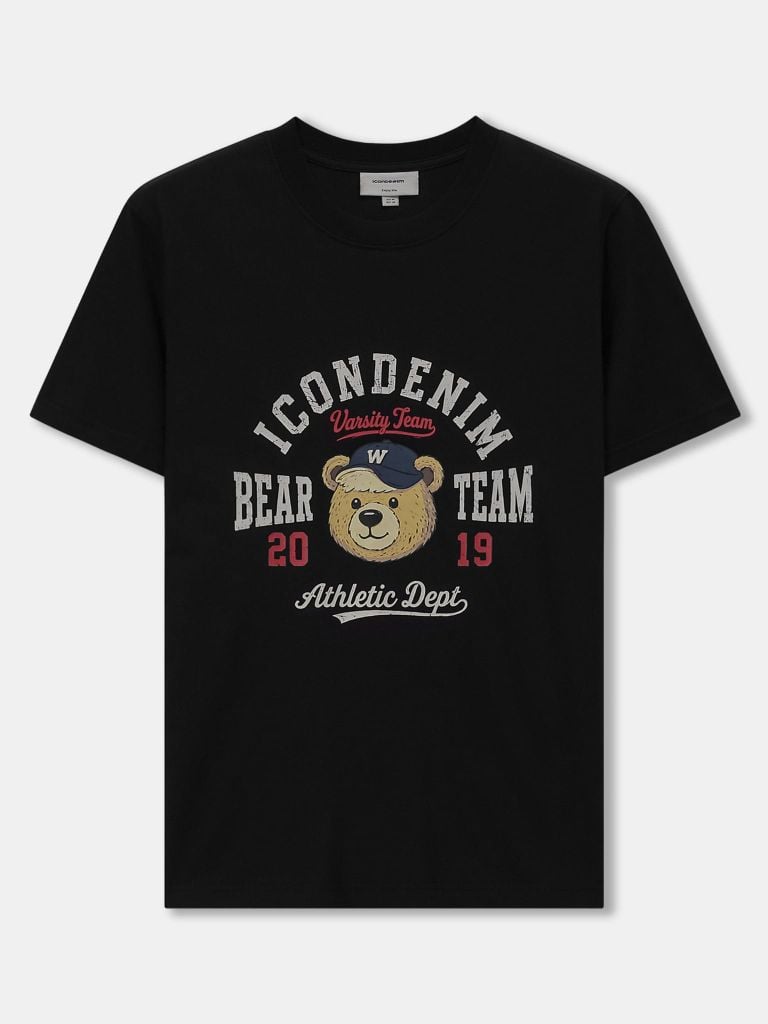 Áo Thun Nam Bear Team Form Regular