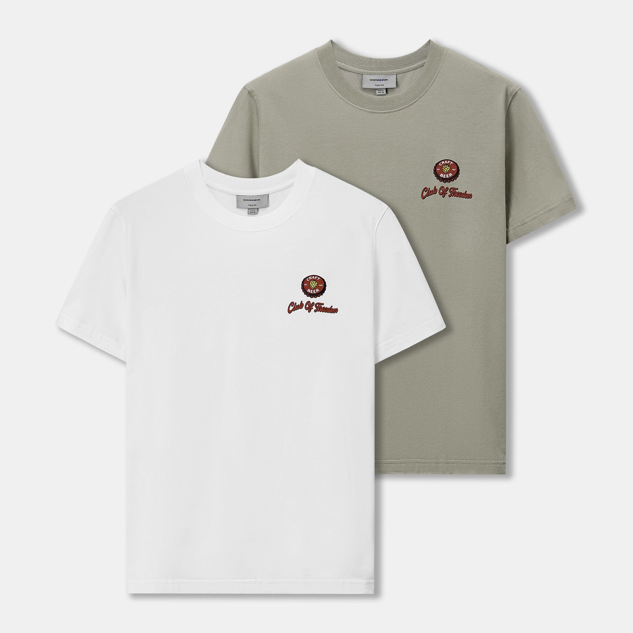 Áo Thun Nam Club Of Freedom Form Regular