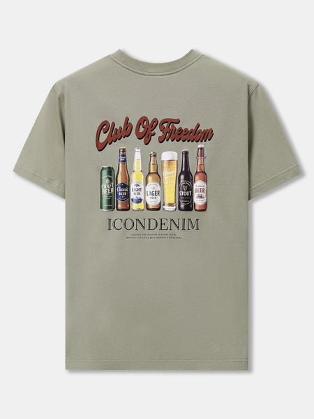 Áo Thun Nam Club Of Freedom Form Regular