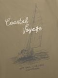 Áo Thun Nam Coastal Voyage Form Regular