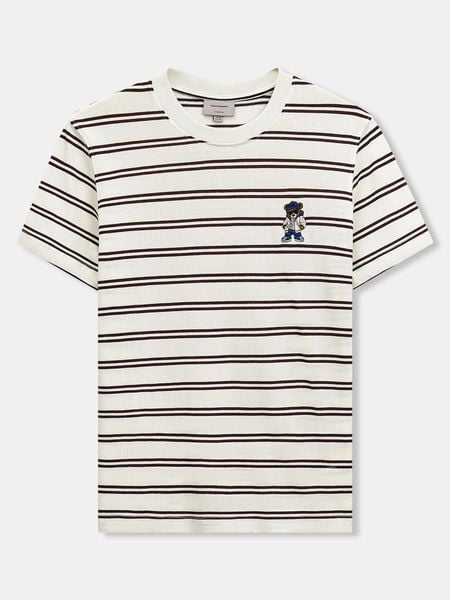 Áo Thun Nam Cotton Bear Line Form Regular