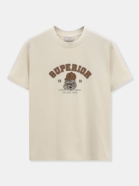 Áo Thun Nam Cotton Bull Dog Form Regular