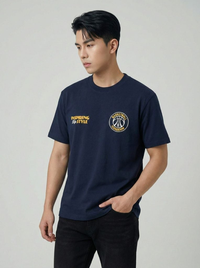 Áo Thun Nam Cotton Inspiring Form Regular