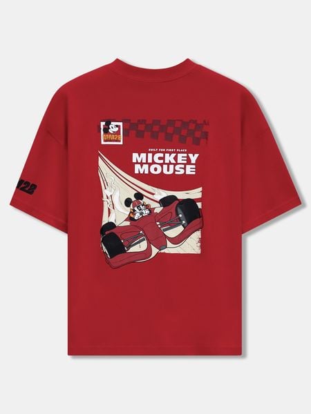 Áo Thun Nam Disney Speed Rally Form Boxy