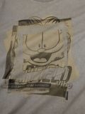 Áo Thun Nam Garfield Faded Vintage Form Boxy