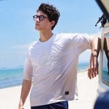 Áo Thun Nam Hoạ Tiết Gradient Drifting In Daze Form Oversize