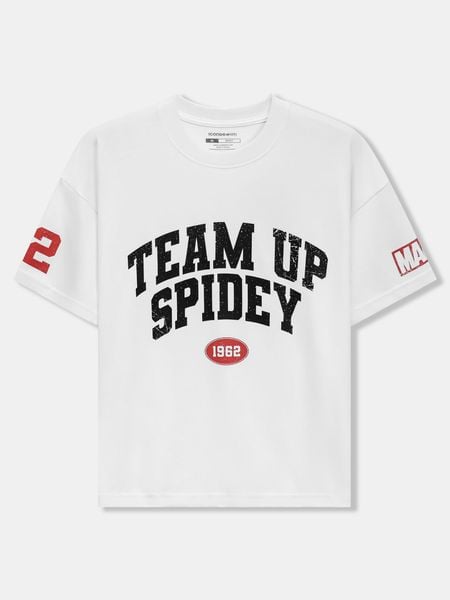 Áo Thun Nam Marvel The Amazing Form Boxy