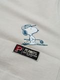 Áo Thun Nam Peanuts Snoopy Golf Tee Over Cream Form Regular