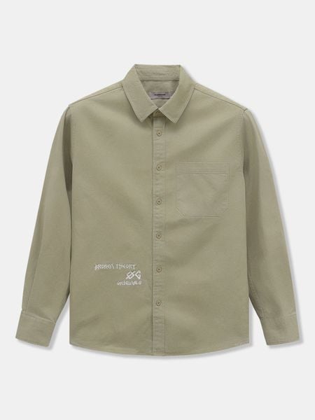 Áo Sơ Mi Nam Tay Dài Monotype Form Regular