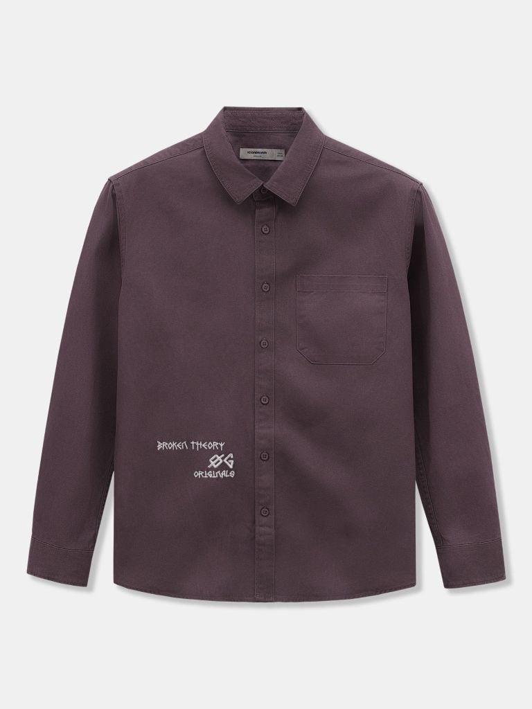 Áo Sơ Mi Nam Tay Dài Monotype Form Regular