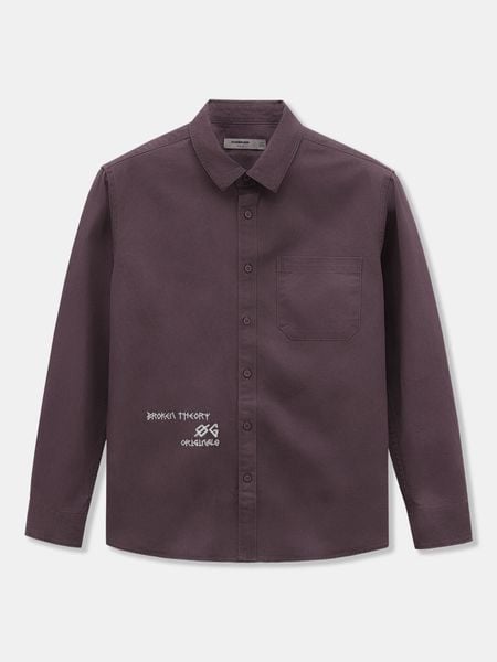 Áo Sơ Mi Nam Tay Dài Monotype Form Regular