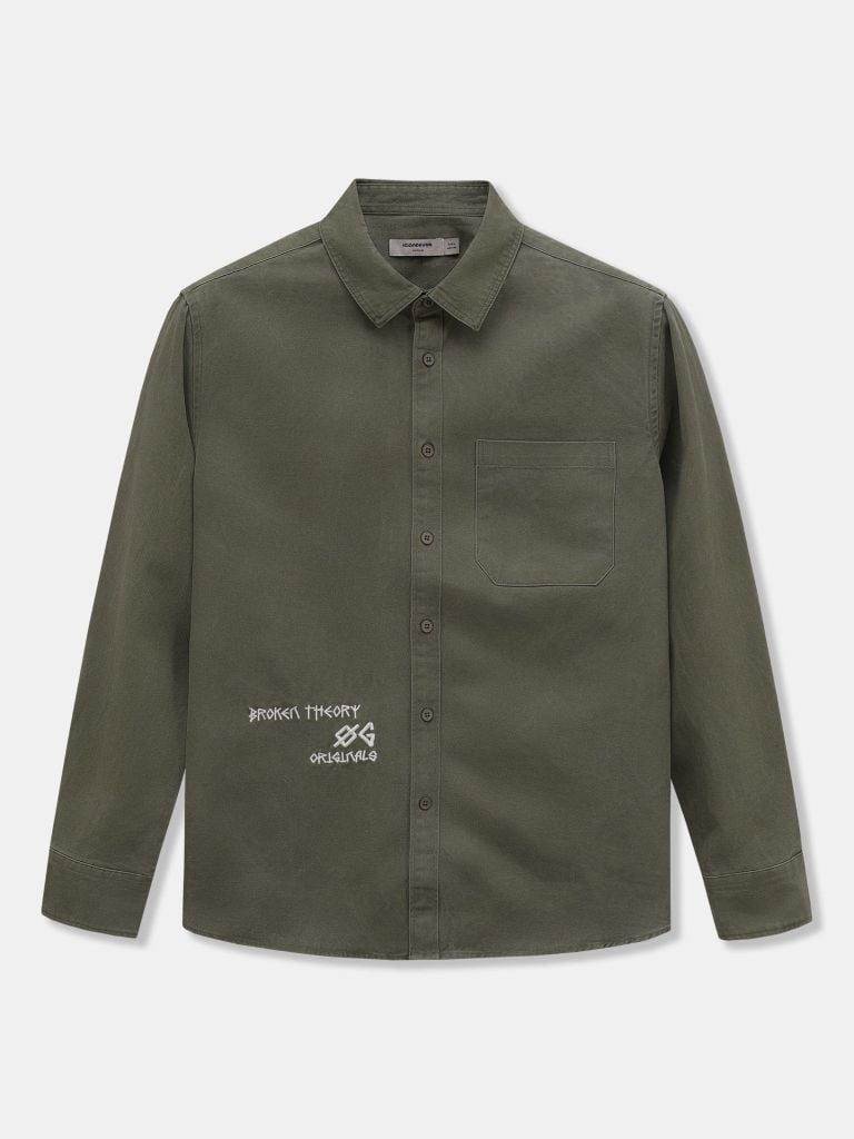 Áo Sơ Mi Nam Tay Dài Monotype Form Regular