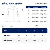 Áo Khoác Phao Ghile Nam Conjugate Fiber 9D Form Regular
