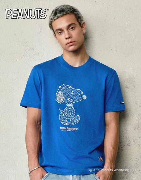 Áo Thun Nam Peanuts Snoopy Constellation Form Regular