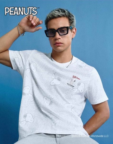 Áo Thun Nam Peanuts Infinite Form Regular