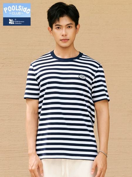 Áo Thun Nam Riviera Stripe Form Regular
