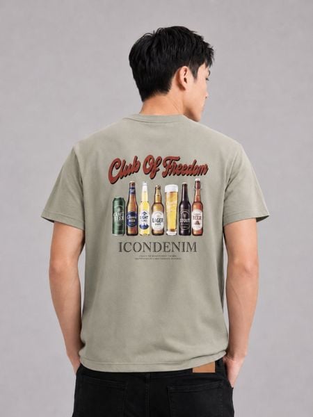 Áo Thun Nam Club Of Freedom Form Regular