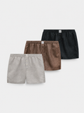 Combo 3 Quần Ngủ Nam Cotton Pattern Mix Form Relaxed
