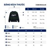 Áo Nỉ Sweatshirt Nam Heritage Stripe Nỉ Form Regular