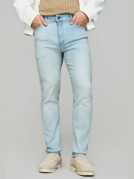 Quần Jean Nam Siêu Mát Ống Ôm ProCOOL Bright Sky Blue Form Slim