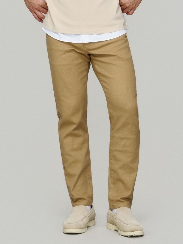 Quần Kaki Nam Classic Five Form Slim