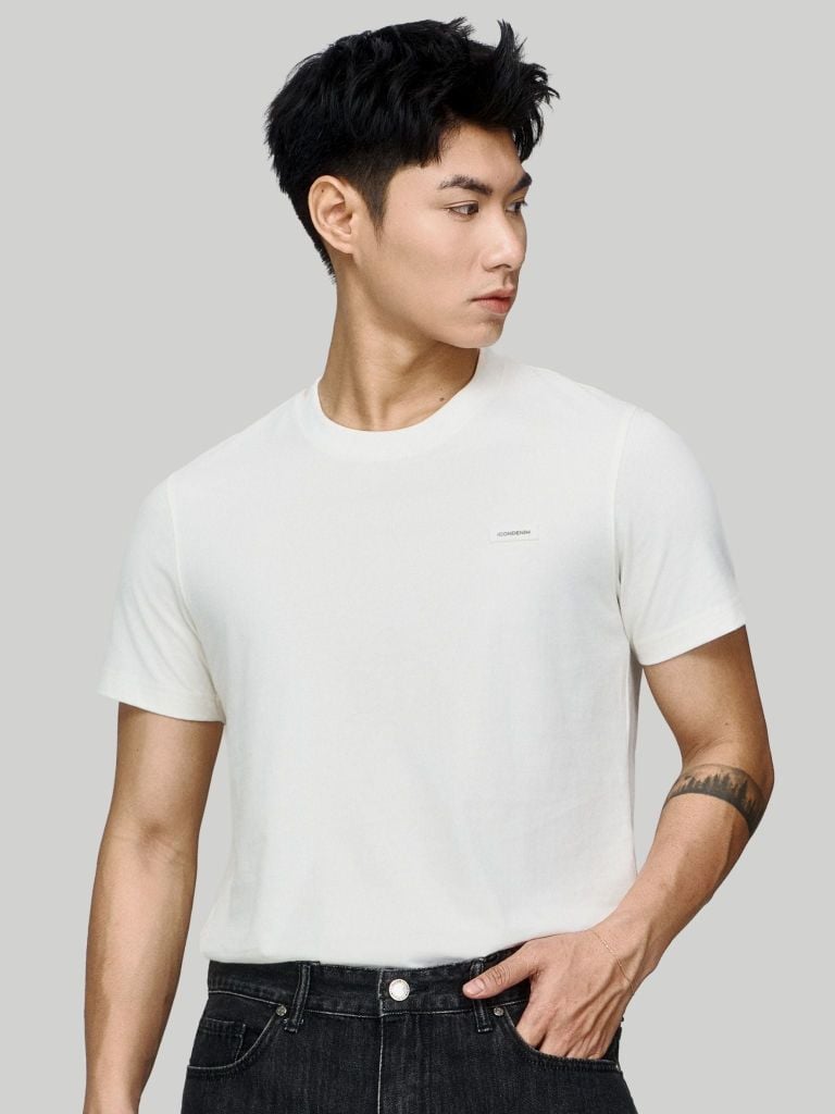 Áo Thun Nam Cotton Staple Form Regular