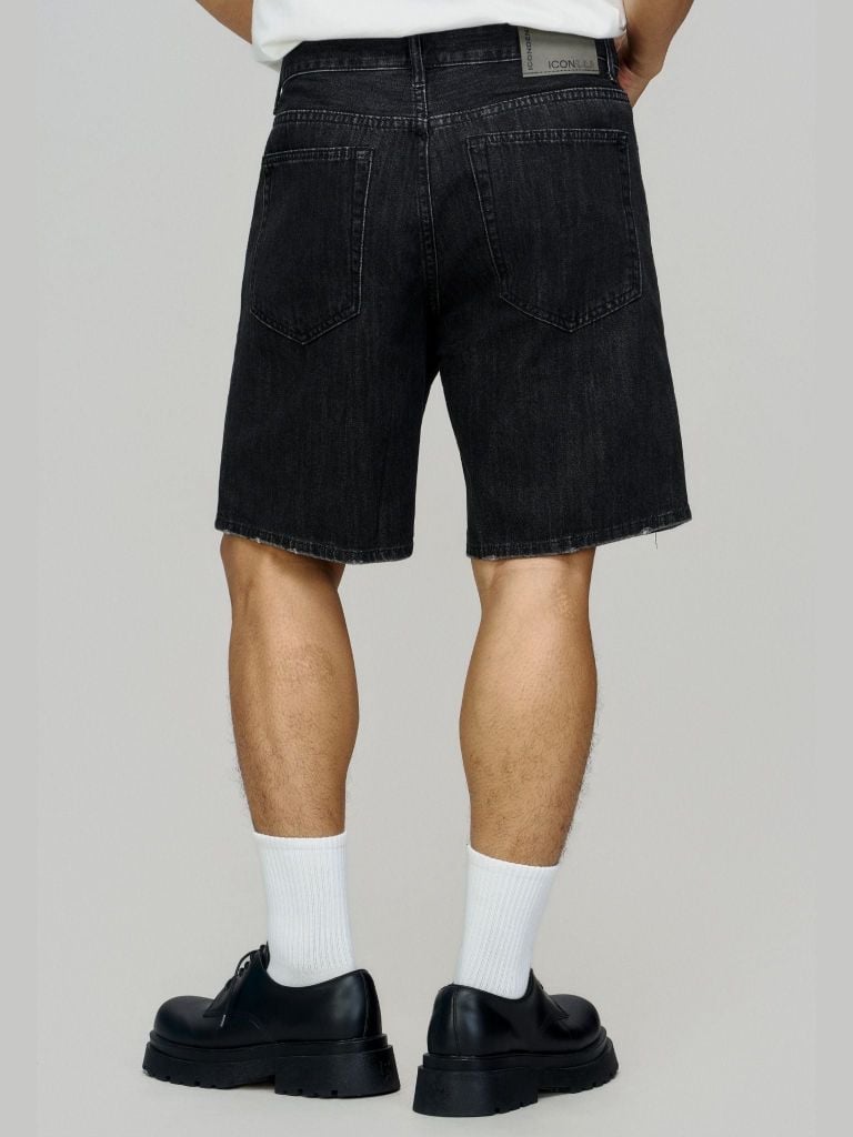 Quần Jean Nam Siêu Nhẹ Dark Grey ICON105 Form Loose