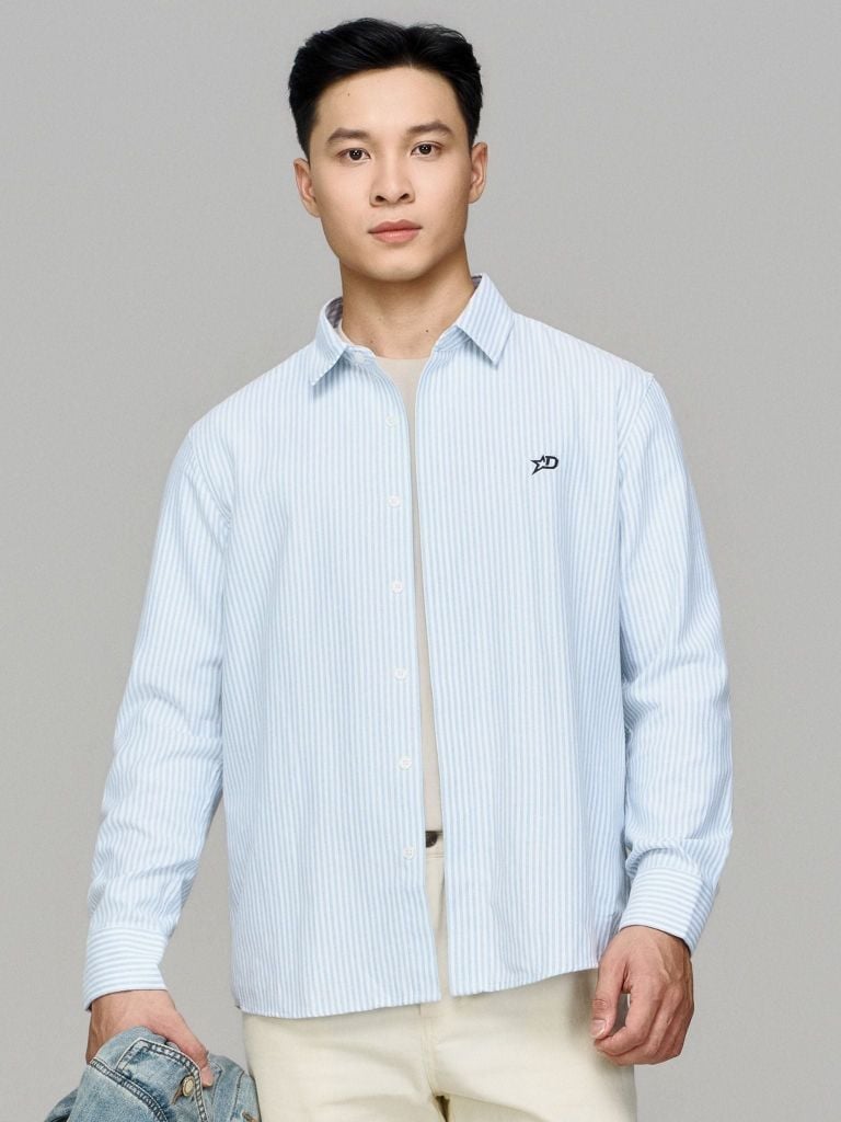 Áo Sơ Mi Tay Dài Nam CD Star Form Regular