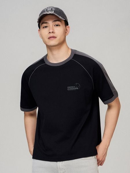 Áo Thun Nam Raglan ORGNLS CLUB Phối Màu Form Boxy