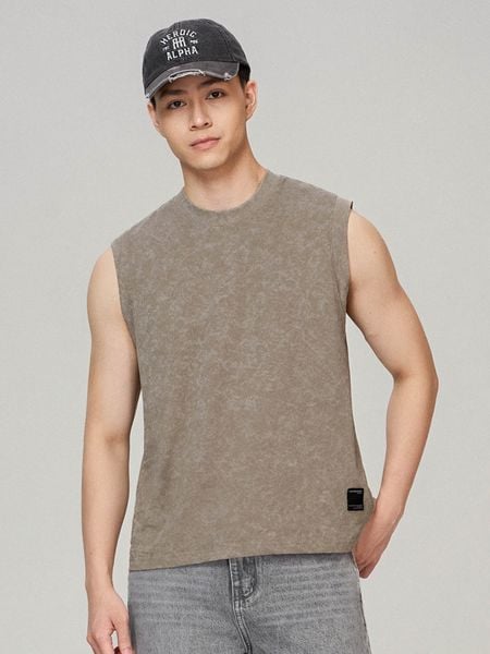 Áo Tank Top Nam Rust Form Relaxed