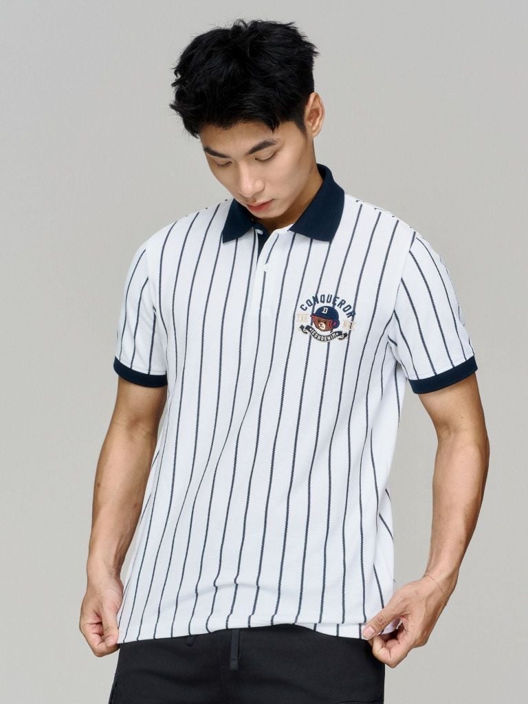 Áo Polo Nam Conqueror Bear Form Regular
